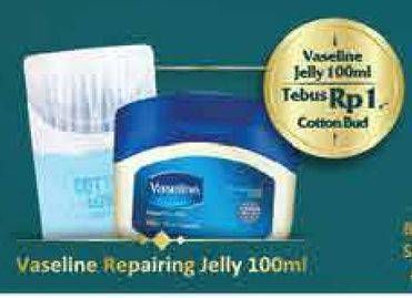Promo Harga VASELINE Repairing Jelly 100 ml - Hypermart