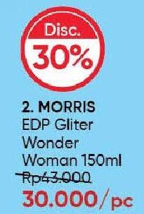 Promo Harga Morris Eau De Parfum Shimmer Wonder Woman 150 ml - Guardian
