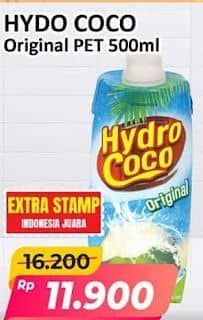 Promo Harga Hydro Coco Minuman Kelapa Original 500 ml - Alfamart