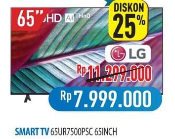 Promo Harga LG 65UR7500PSC  - Hypermart