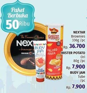 Promo Harga Paket Berbuka 50ribu (Nextar + Mister Potato + Budy Jam)  - LotteMart