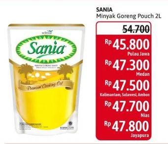 Promo Harga Sania Minyak Goreng 2000 ml - Alfamidi