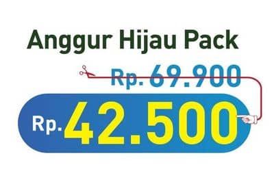 Promo Harga Anggur Hijau  - Hypermart