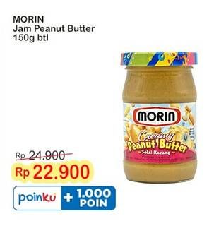Promo Harga Morin Jam Peanut Butter 150 gr - Indomaret