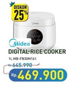 Promo Harga Midea Rice Cooker - MB-FB30M161  - Hypermart