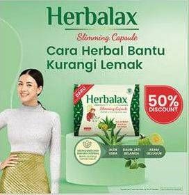 Promo Harga HERBALAX Slimming Capsule  - Alfamidi