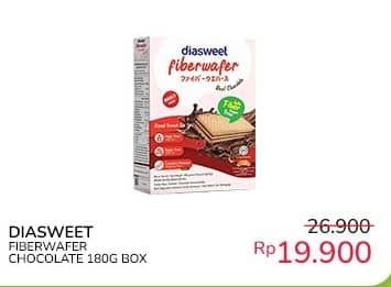 Promo Harga Diasweet Fiberwafer Chocolate 18 gr - Indomaret