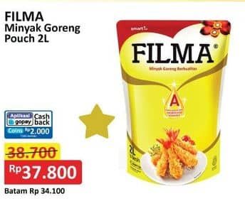 Promo Harga Filma Minyak Goreng 2000 ml - Alfamart