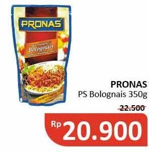 Promo Harga PRONAS Saus Spaghetti Bolognaise Bolognese 350 gr - Alfamidi