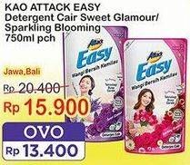 Promo Harga ATTACK Easy Detergent Liquid Sweet Glamour, Sparkling Blooming 750 ml - Indomaret