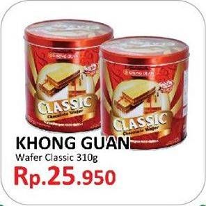 Promo Harga KHONG GUAN Classic Wafer 310 gr - Yogya