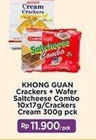Promo Harga KHONG GUAN Cream Crackers/KHONG GUAN Saltcheese  - Indomaret