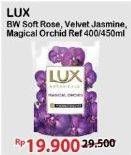 Promo Harga LUX Botanicals Body Wash Soft Rose, Velvet Jasmine, Magical Orchid 400 ml - Alfamart