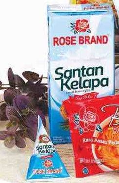 Promo Harga ROSE BRAND Santan Kelapa 200 ml - LotteMart
