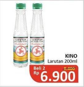 Promo Harga KINO Larutan Penyegar Rasa per 2 botol 200 ml - Alfamidi