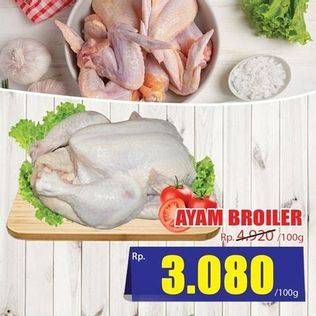 Promo Harga Ayam Broiler per 100 gr - Hari Hari