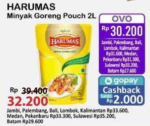 Promo Harga Harumas Minyak Goreng 2000 ml - Alfamart