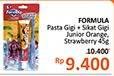 Promo Harga FORMULA Pasta Gigi Sikat Gigi Junior Pack Orange, Strawberry 45 gr - Alfamidi