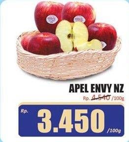 Promo Harga Apel Envy NZ per 100 gr - Hari Hari