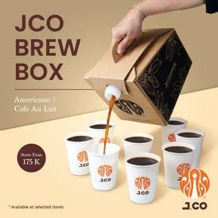 Promo Harga JCO Brew Box  - JCO