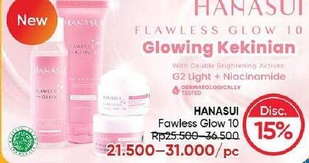 Promo Harga HANASUI Flawless Glow 10  - Guardian
