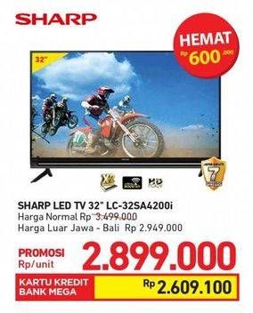 Promo Harga SHARP LC-32SA4200i | LED TV  - Carrefour