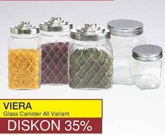 Promo Harga VIERA Glass Jar All Variants  - Yogya