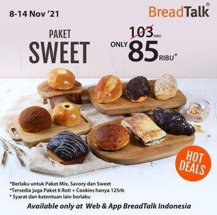 Promo Harga BreadTalk Paket Sweet  - BreadTalk