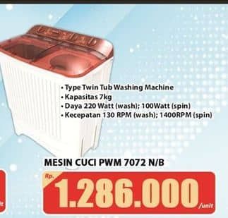 Promo Harga Polytron PWM 7072N  - Hari Hari