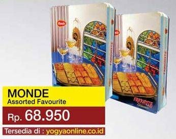 Promo Harga MONDE Favourite Assortment Cookies  - Yogya