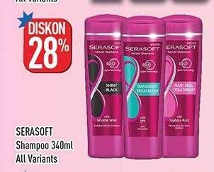 Promo Harga Serasoft Shampoo All Variants 340 ml - Hypermart