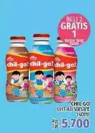 Promo Harga MORINAGA Chil Go UHT All Variants 140 ml - LotteMart