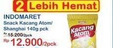 Promo Harga INDOMARET Kacang Atom Shanghai 140 gr - Indomaret