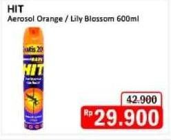 Promo Harga HIT Aerosol Orange, Lilly Blossom 675 ml - Alfamidi