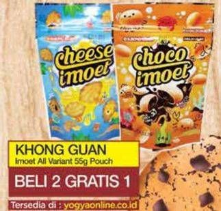 Promo Harga Khong Guan Choco Imoet All Variants 55 gr - Yogya