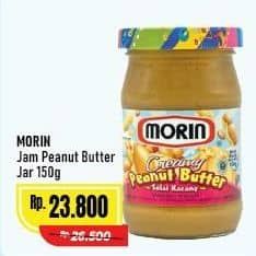 Promo Harga Morin Jam Peanut Butter 150 gr - Alfamart