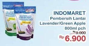 Promo Harga INDOMARET Pembersih Lantai Lavender, Green Apple 800 ml - Indomaret