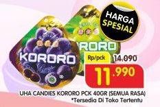 Promo Harga UHA Candy Milk All Variants 40 gr - Superindo