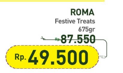 Promo Harga Roma Festive Treats 675 gr - Hypermart