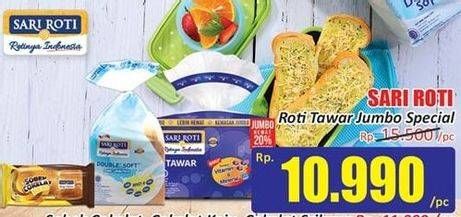 Promo Harga SARI ROTI Roti Tawar Special  - Hari Hari
