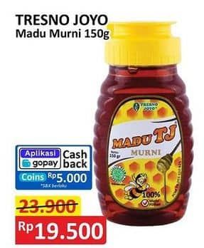 Promo Harga Tresno Joyo Madu TJ Murni 150 gr - Alfamart