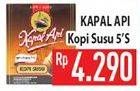 Promo Harga Kapal Api Kopi Susu per 5 sachet - Hypermart