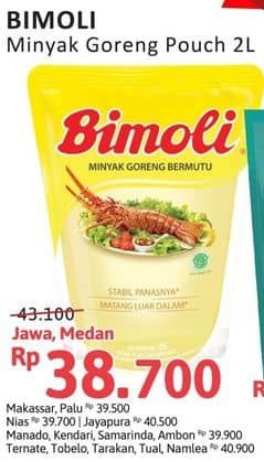 Promo Harga Bimoli Minyak Goreng 2000 ml - Alfamidi