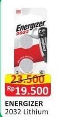 Promo Harga Energizer Coin Battery ECR 2032 BP2  - Alfamart