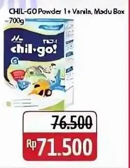 Promo Harga Morinaga Chil Go Bubuk 1+ Madu, Vanilla 700 gr - Alfamidi