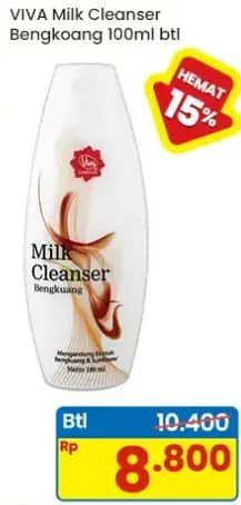 Promo Harga Viva Milk Cleanser Bengkuang 100 ml - Indomaret