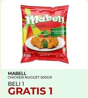 Promo Harga Mabell Nugget Ayam 500 gr - Yogya