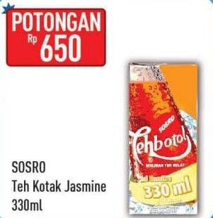 Promo Harga SOSRO Teh Botol Original 330 ml - Hypermart