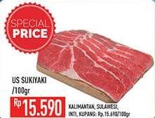 Promo Harga Sukiyaki per 100 gr - Hypermart