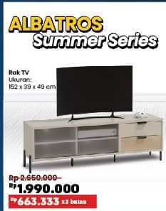 Promo Harga Courts Albatros Rak TV  - COURTS